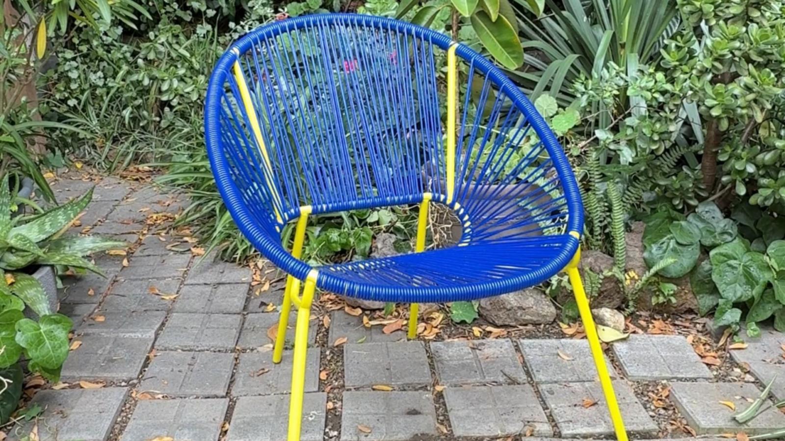 Repairing a chair with anti-corrosive enamel paint ! MTN News